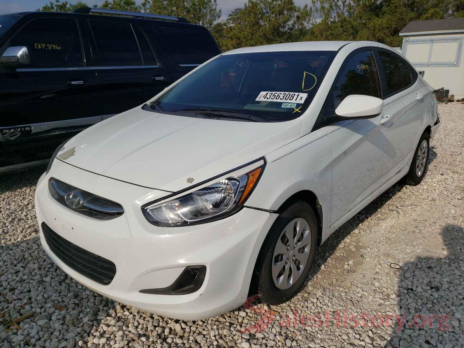 KMHCT4AE6GU123418 2016 HYUNDAI ACCENT