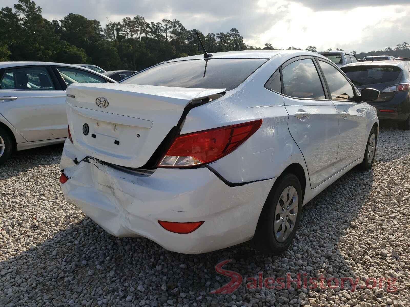 KMHCT4AE6GU123418 2016 HYUNDAI ACCENT