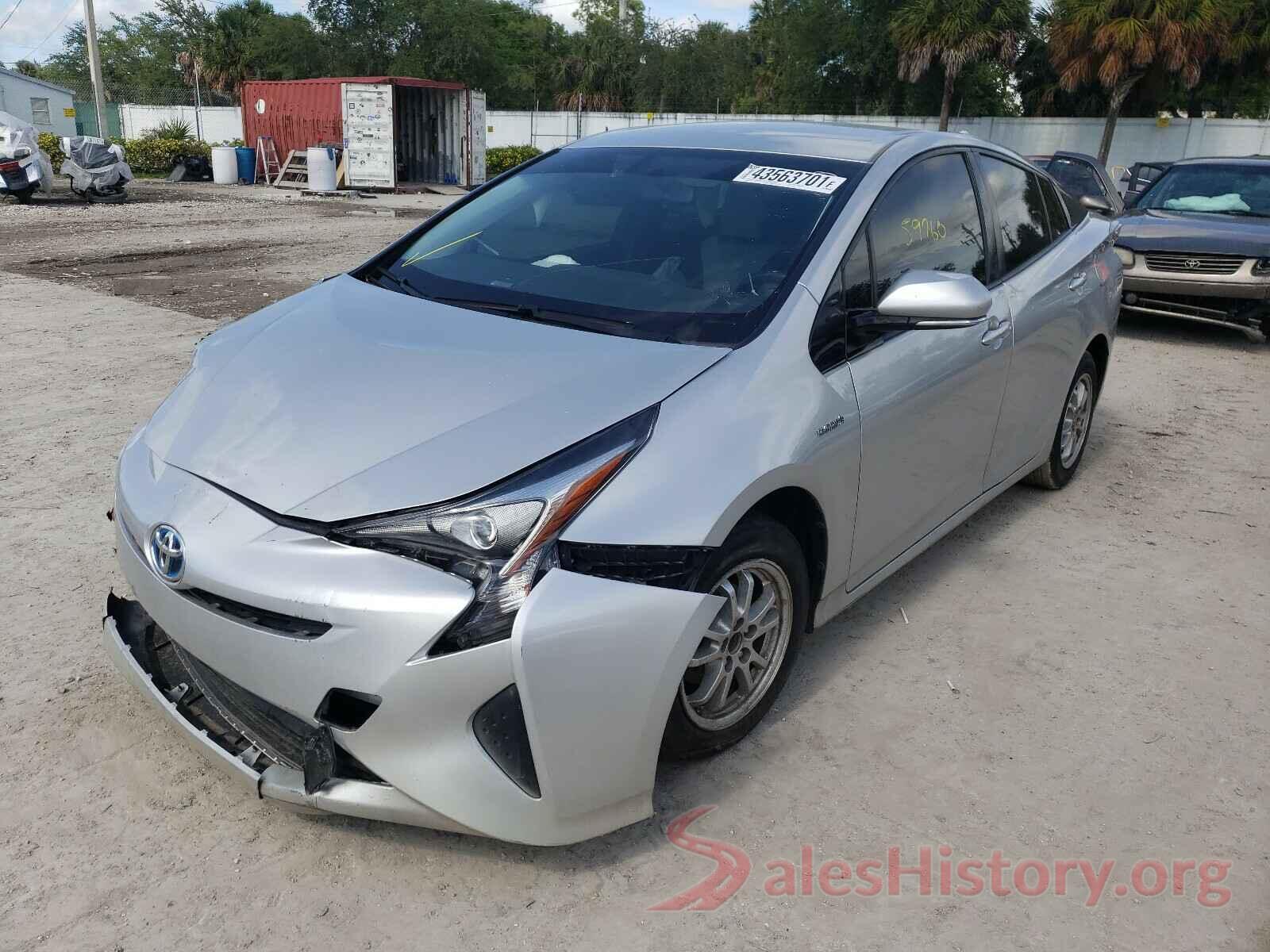 JTDKARFU4G3013184 2016 TOYOTA PRIUS