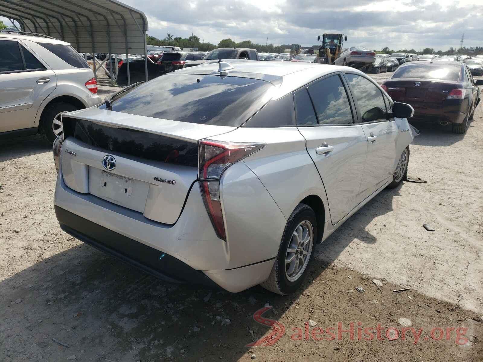 JTDKARFU4G3013184 2016 TOYOTA PRIUS