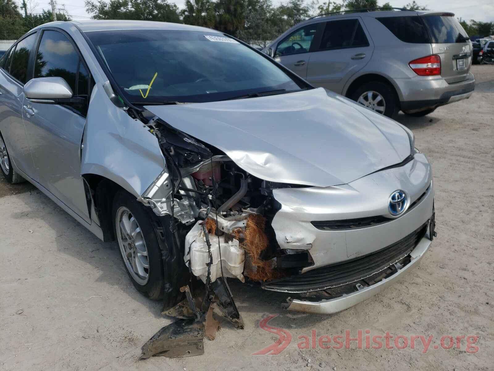 JTDKARFU4G3013184 2016 TOYOTA PRIUS