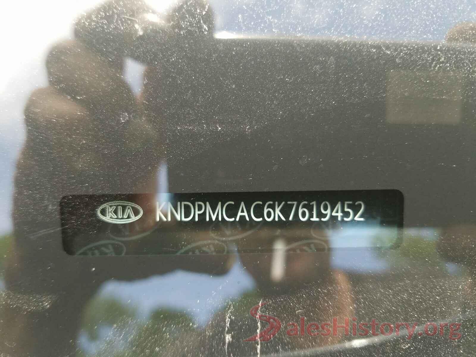 KNDPMCAC6K7619452 2019 KIA SPORTAGE