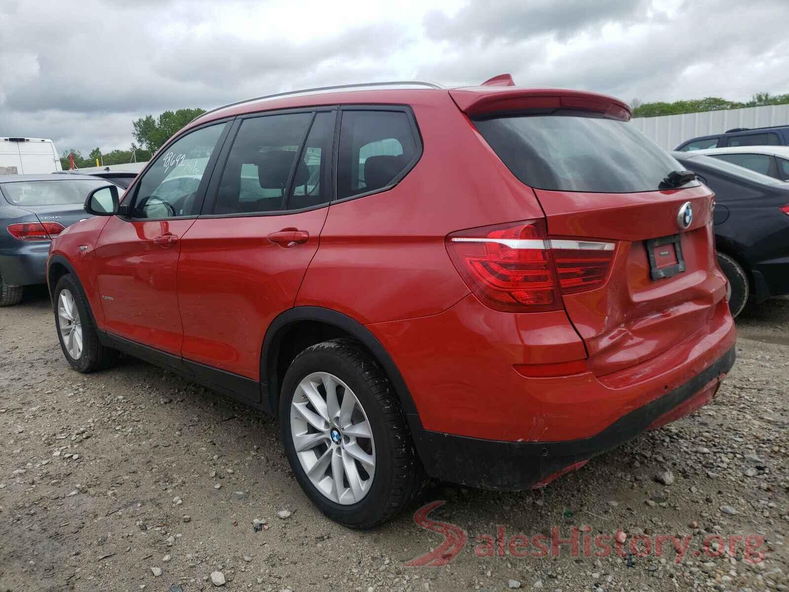 5UXWX9C5XH0T10894 2017 BMW X3