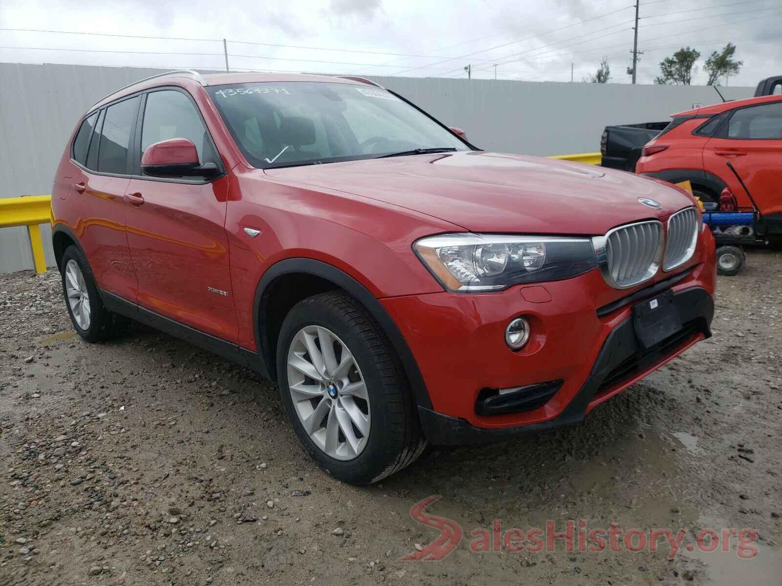 5UXWX9C5XH0T10894 2017 BMW X3