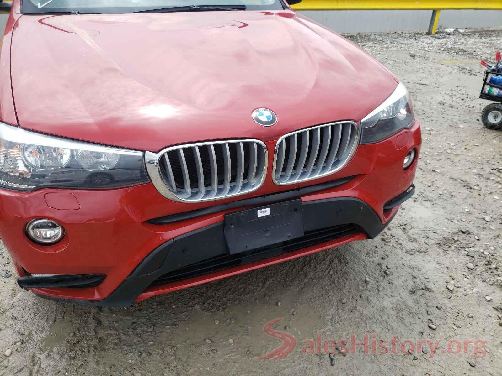 5UXWX9C5XH0T10894 2017 BMW X3