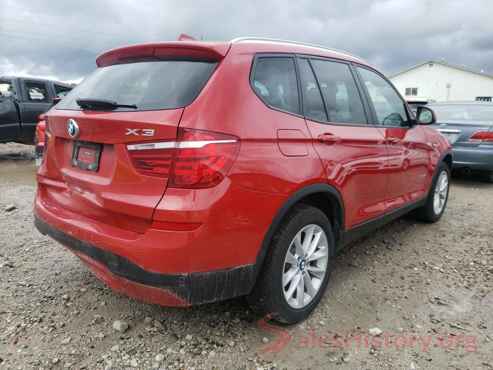 5UXWX9C5XH0T10894 2017 BMW X3