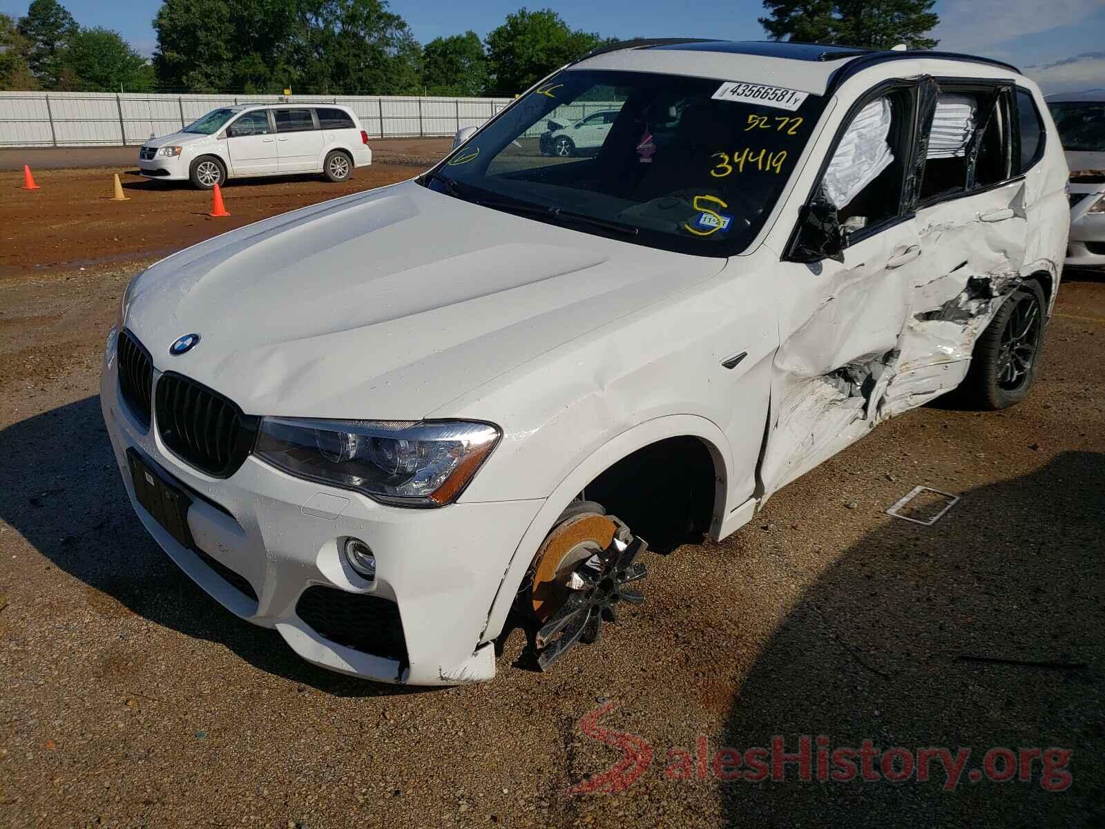 5UXWZ7C54H0V85272 2017 BMW X3