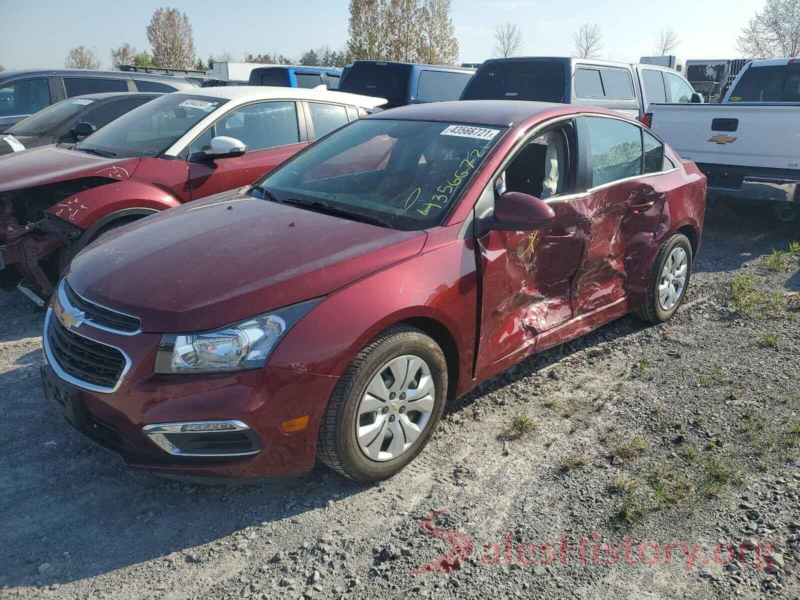 1G1PE5SB6G7117863 2016 CHEVROLET CRUZE