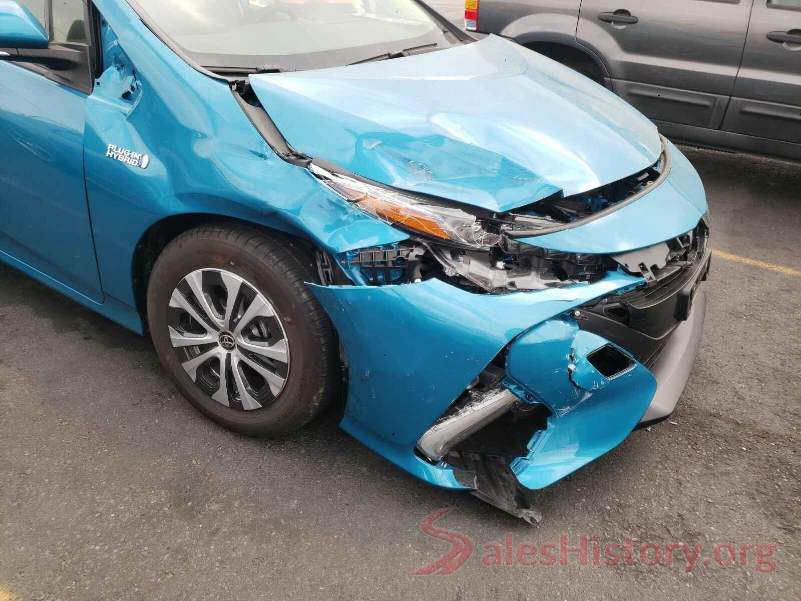 JTDKAMFP8M3169303 2021 TOYOTA PRIUS