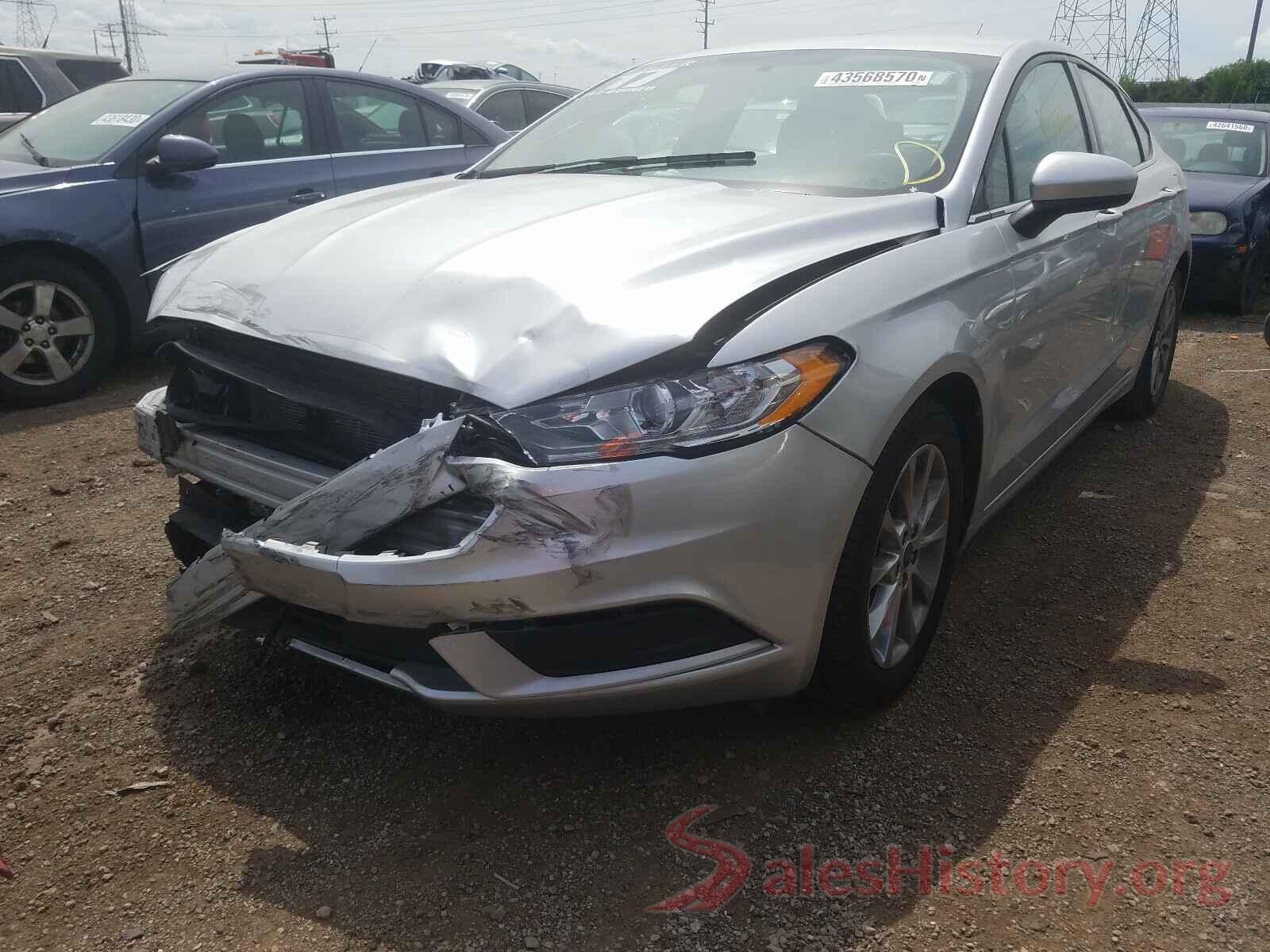 3FA6P0HD5HR291903 2017 FORD FUSION