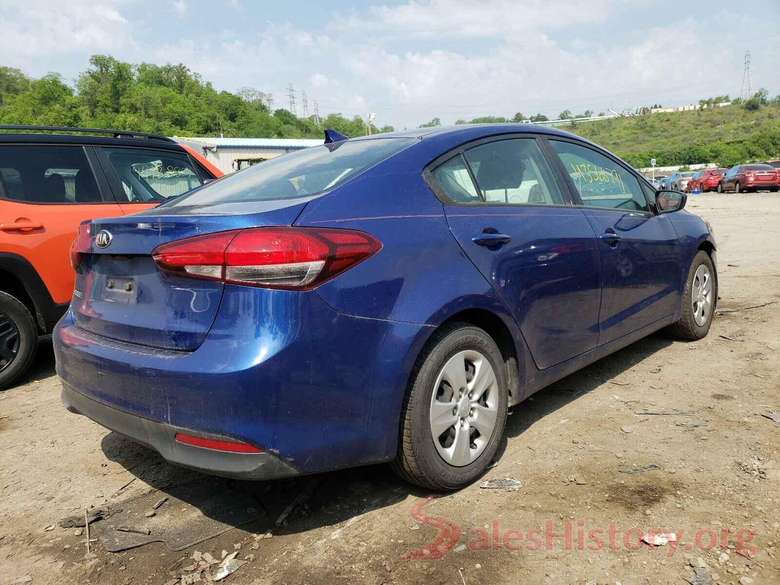 3KPFL4A79HE080292 2017 KIA FORTE