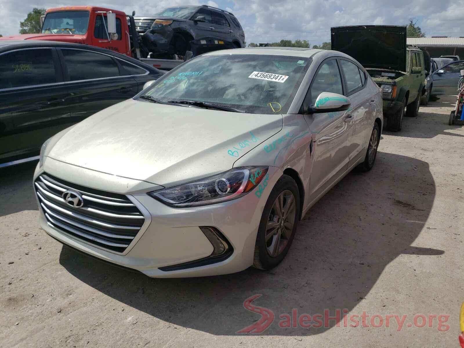 5NPD84LF3JH389240 2018 HYUNDAI ELANTRA