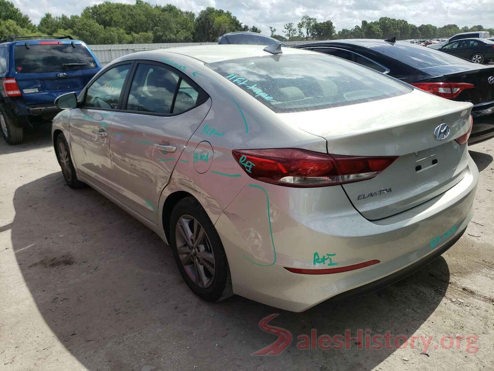 5NPD84LF3JH389240 2018 HYUNDAI ELANTRA