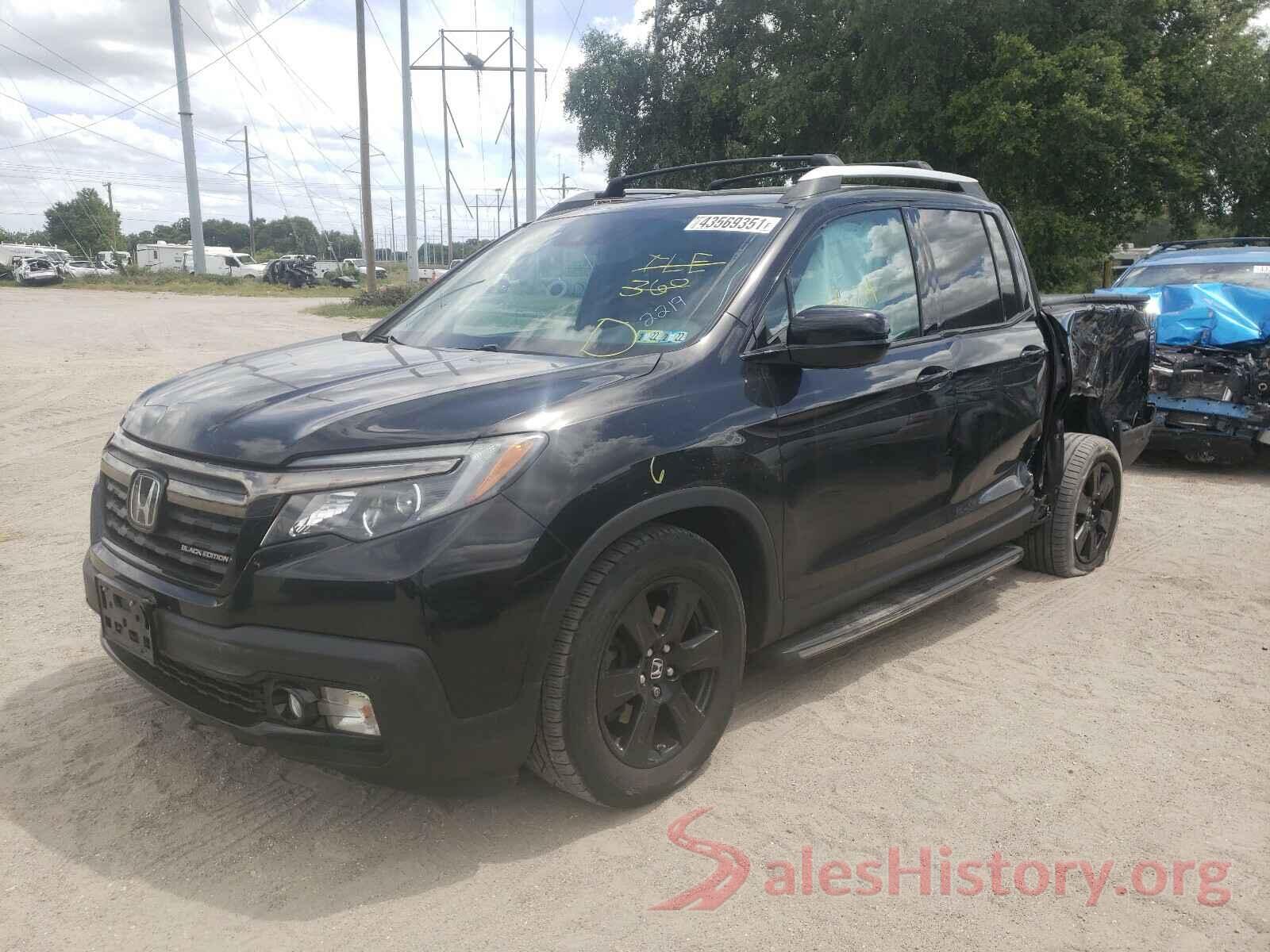 5FPYK3F84HB002219 2017 HONDA RIDGELINE