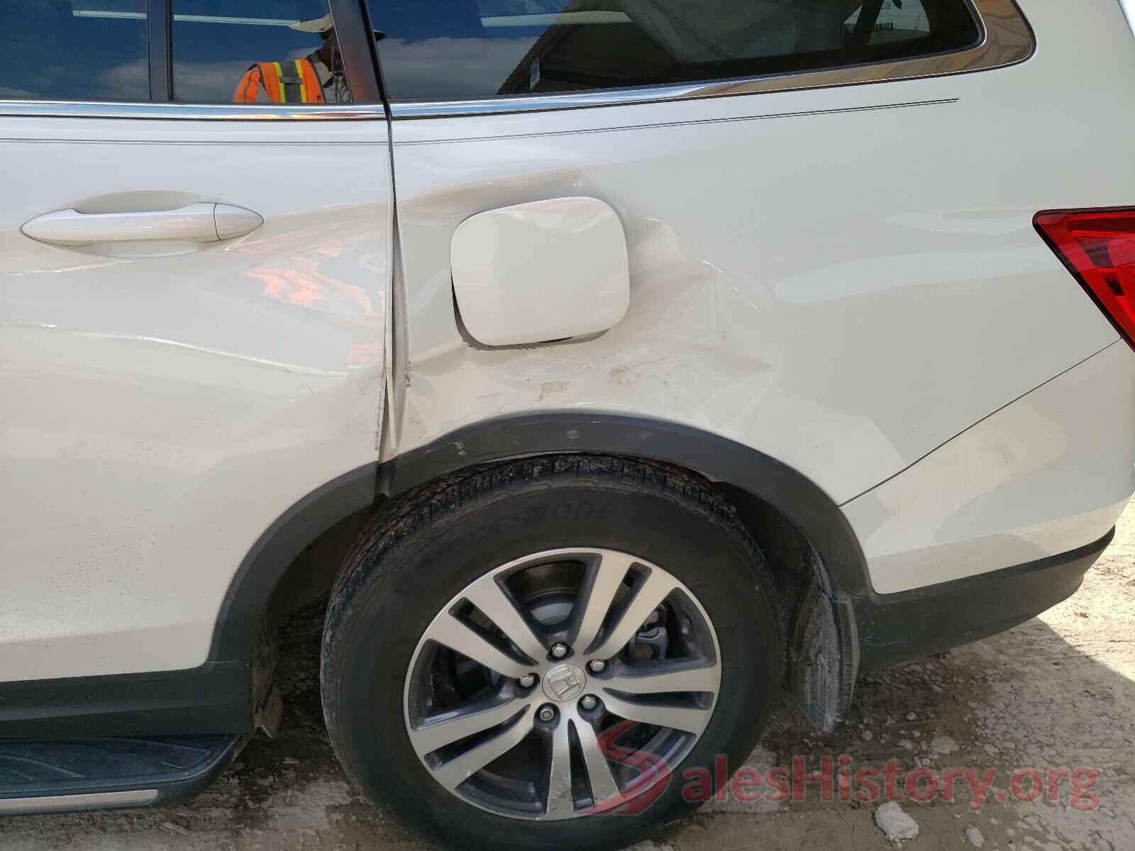 5FNYF6H54HB040051 2017 HONDA PILOT