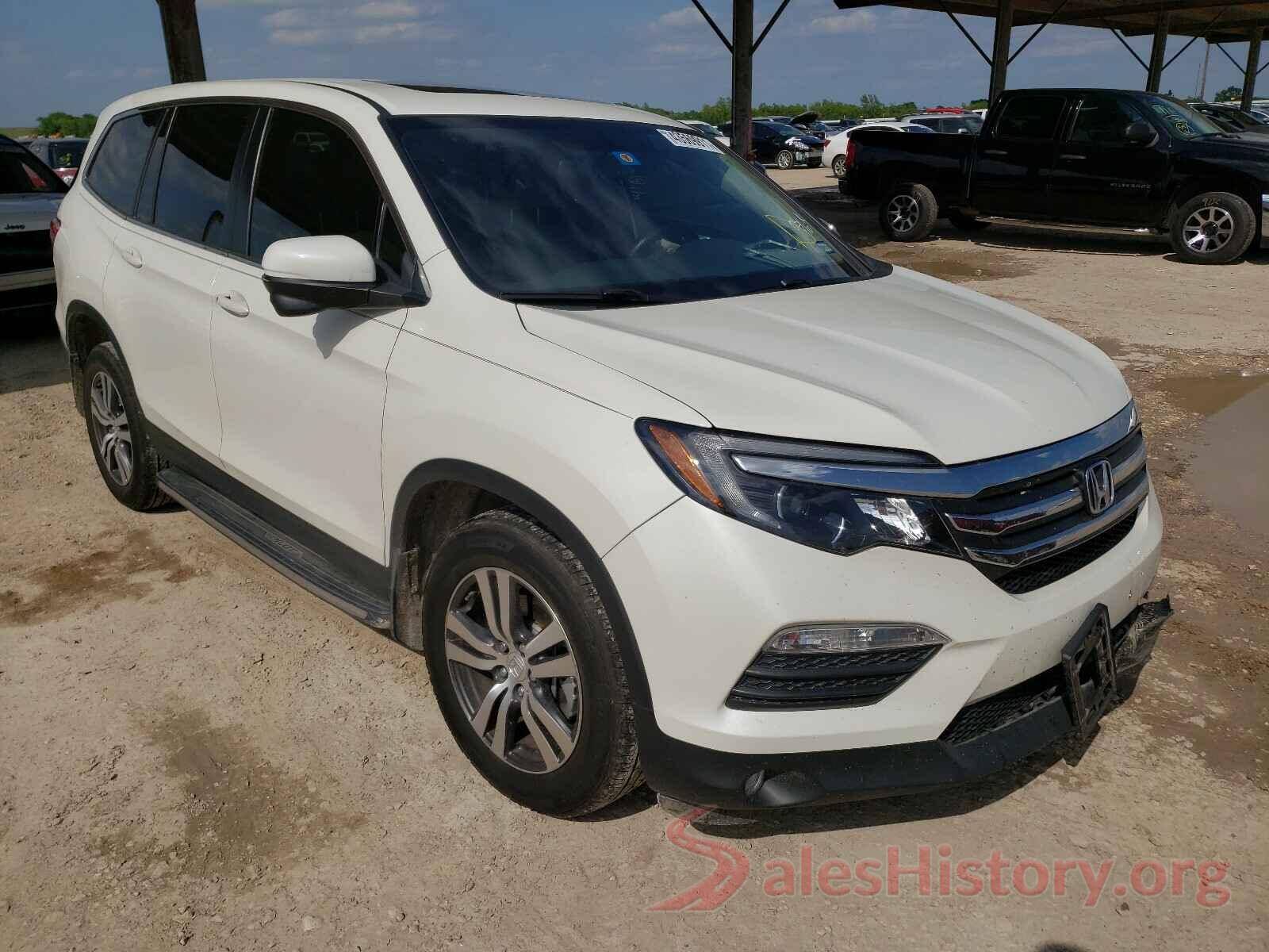 5FNYF6H54HB040051 2017 HONDA PILOT