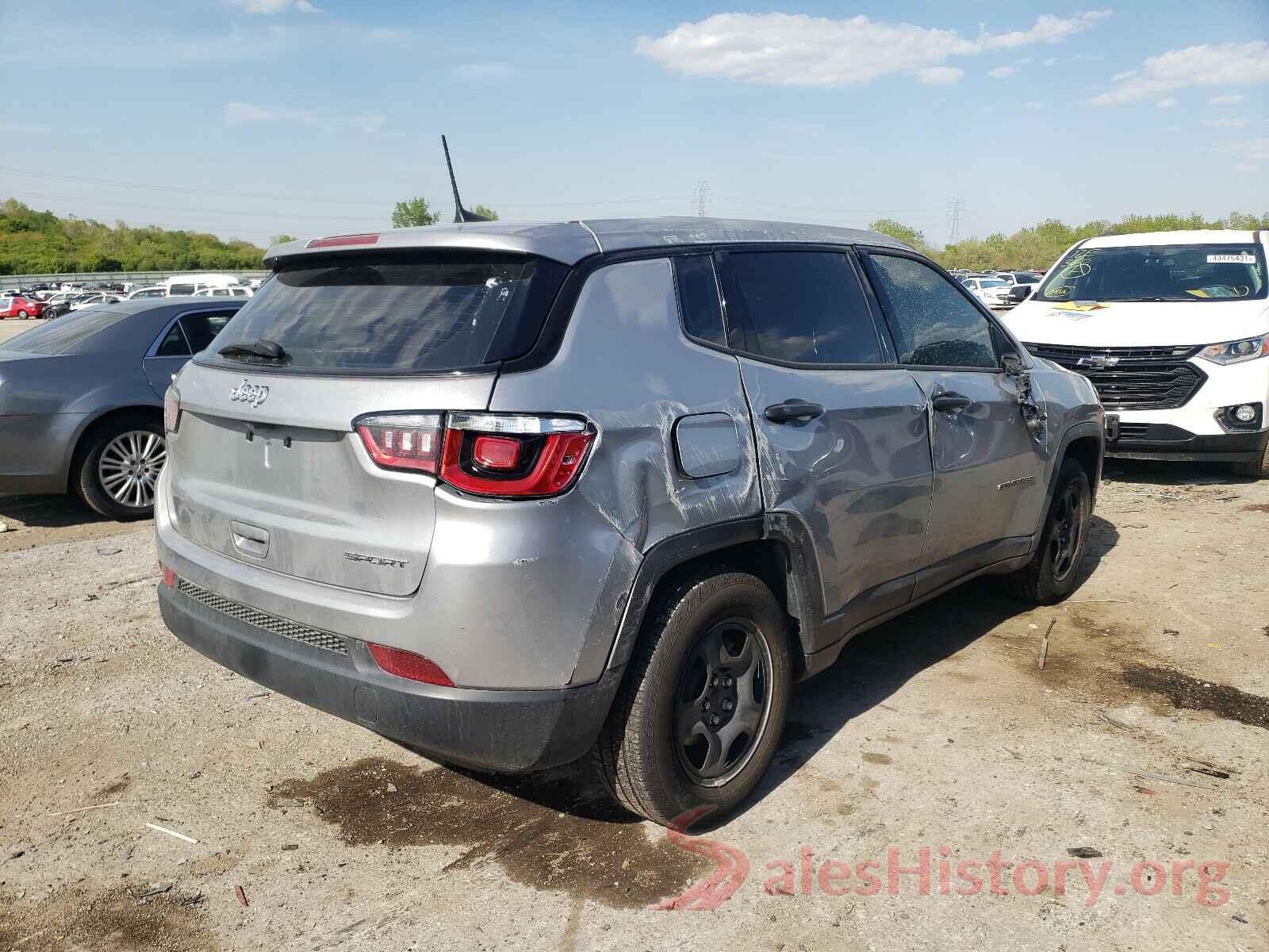 3C4NJCAB7KT809778 2019 JEEP COMPASS