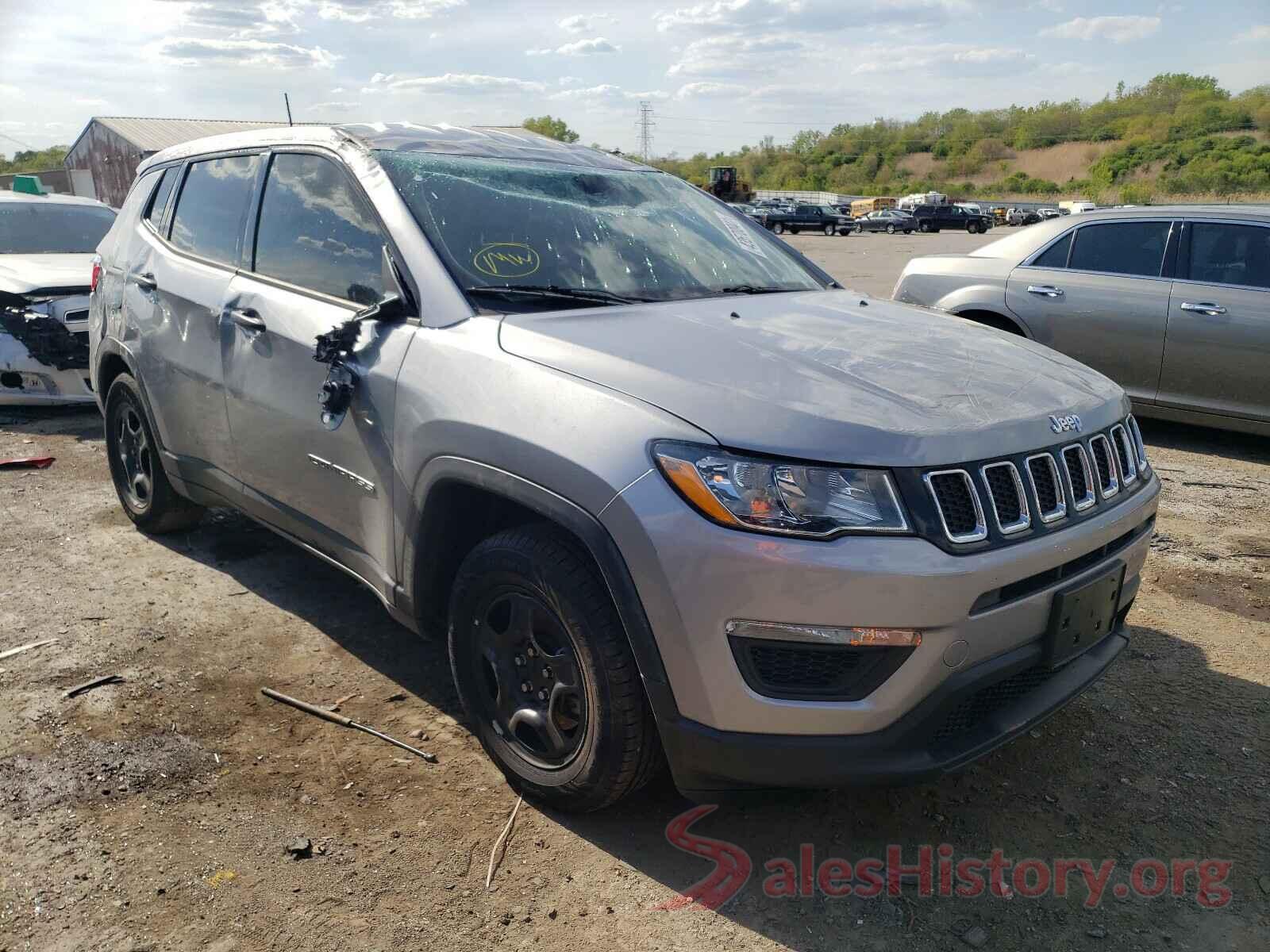 3C4NJCAB7KT809778 2019 JEEP COMPASS