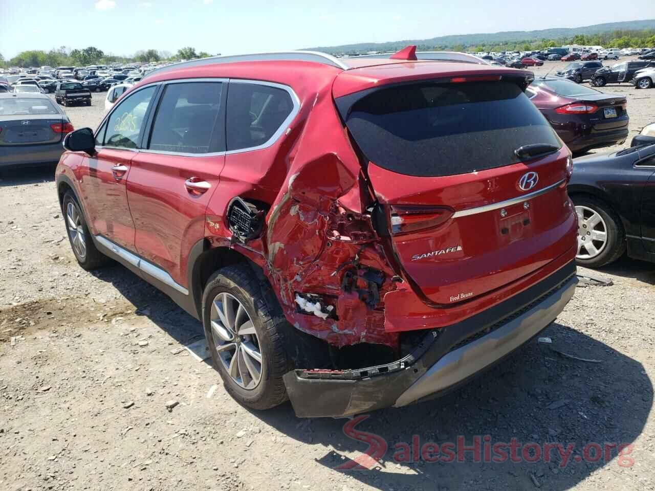 5NMS3CAD4LH298107 2020 HYUNDAI SANTA FE