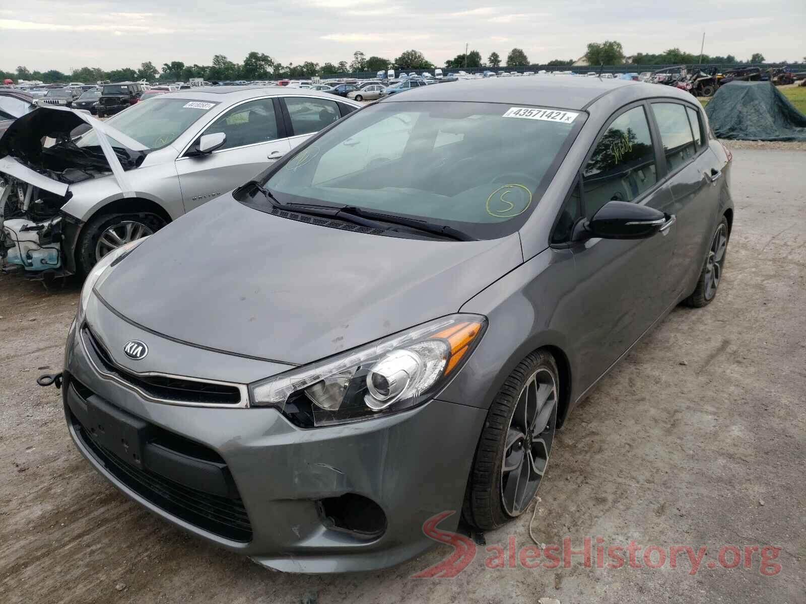 KNAFZ5A38G5498741 2016 KIA FORTE