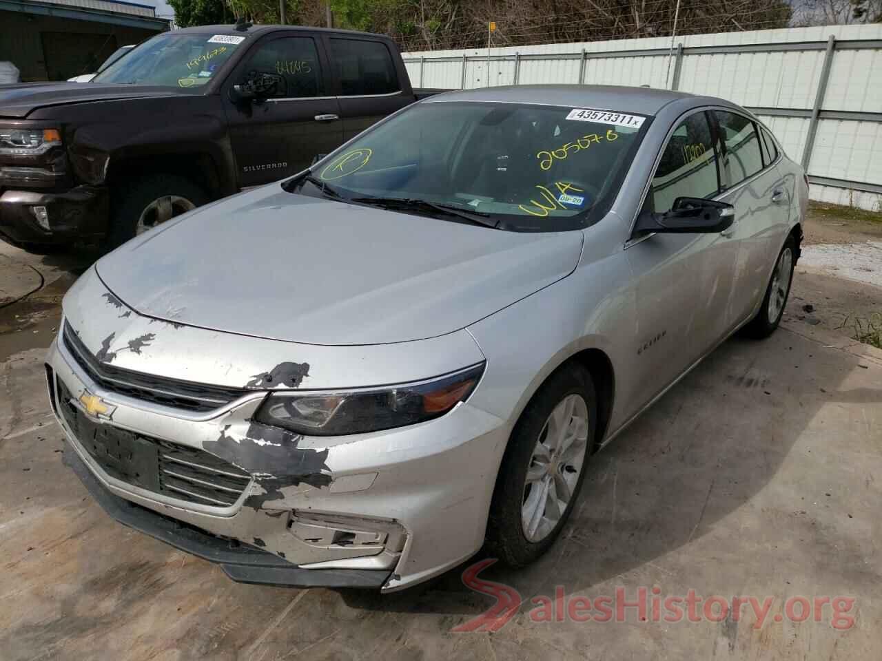 1G1ZE5STXHF205078 2017 CHEVROLET MALIBU