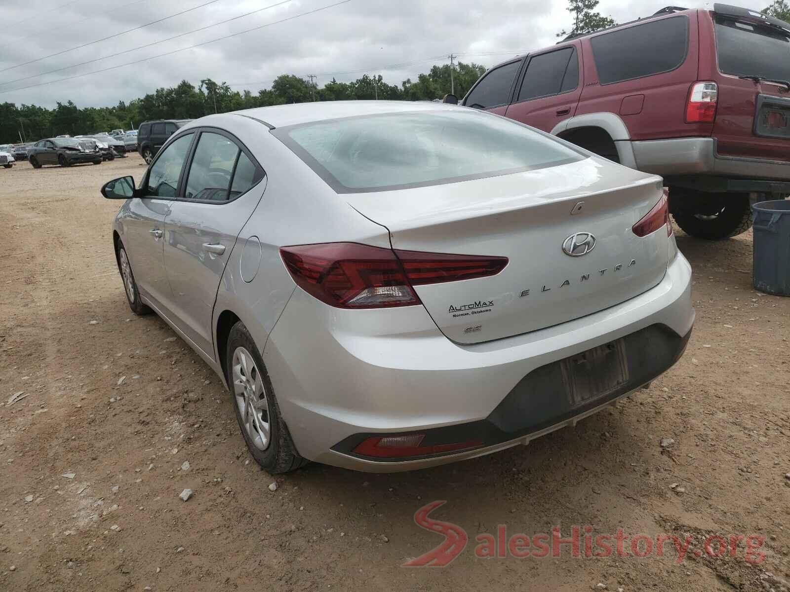 5NPD74LF4KH448221 2019 HYUNDAI ELANTRA