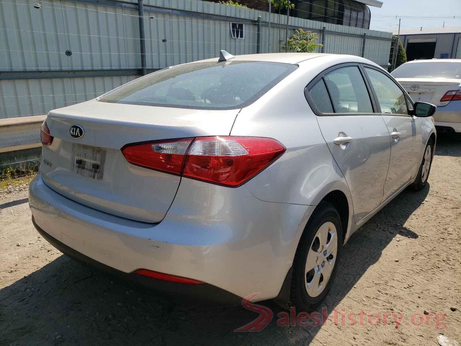 KNAFK4A61G5541972 2016 KIA FORTE