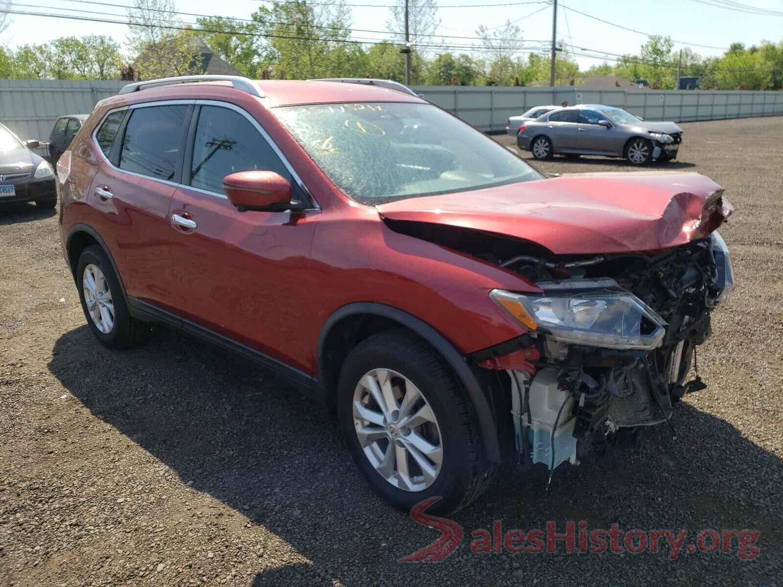 KNMAT2MV8GP711802 2016 NISSAN ROGUE