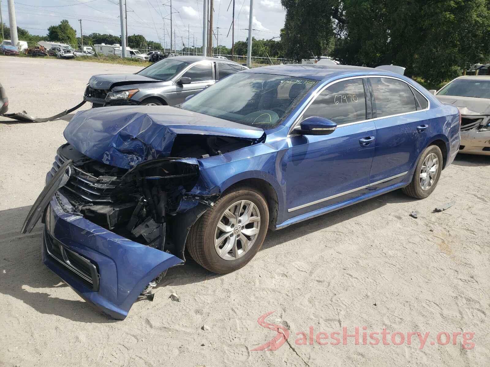 1VWAT7A32HC045851 2017 VOLKSWAGEN PASSAT