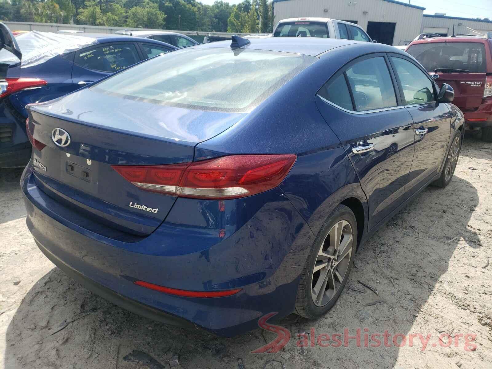 5NPD84LF4HH132260 2017 HYUNDAI ELANTRA