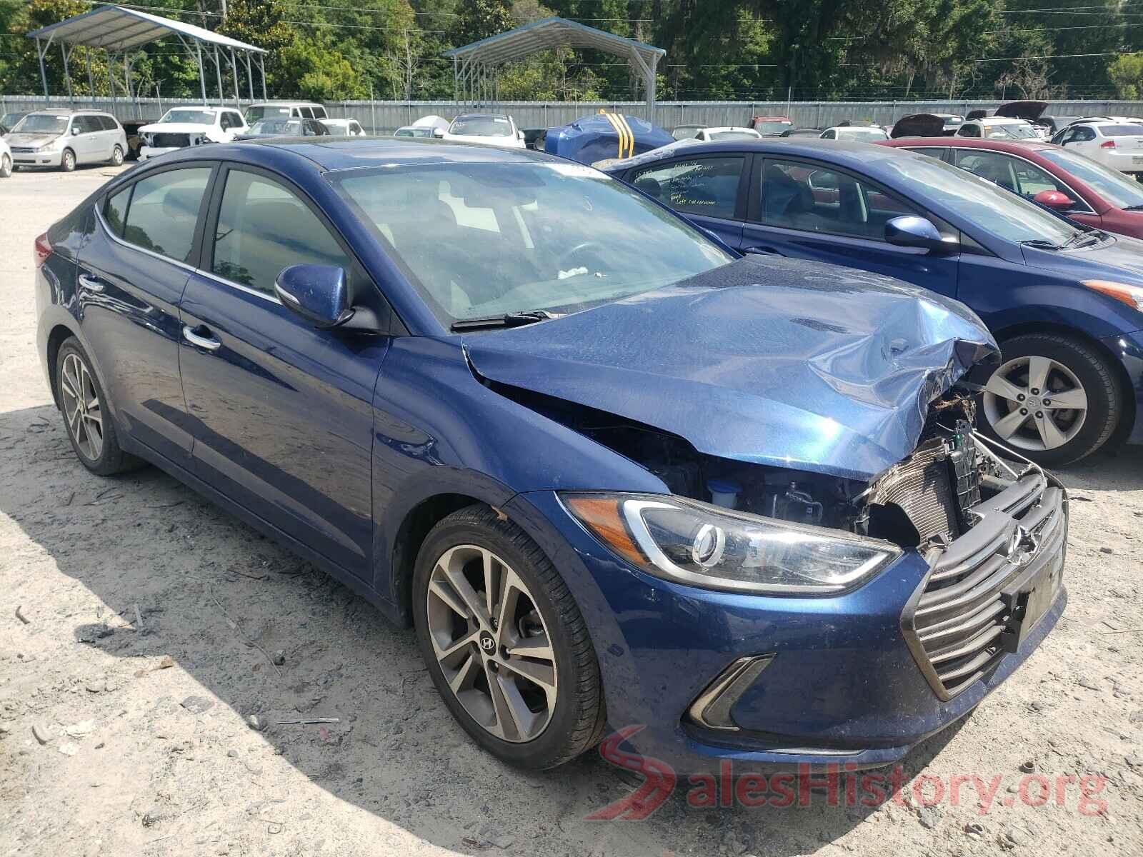 5NPD84LF4HH132260 2017 HYUNDAI ELANTRA