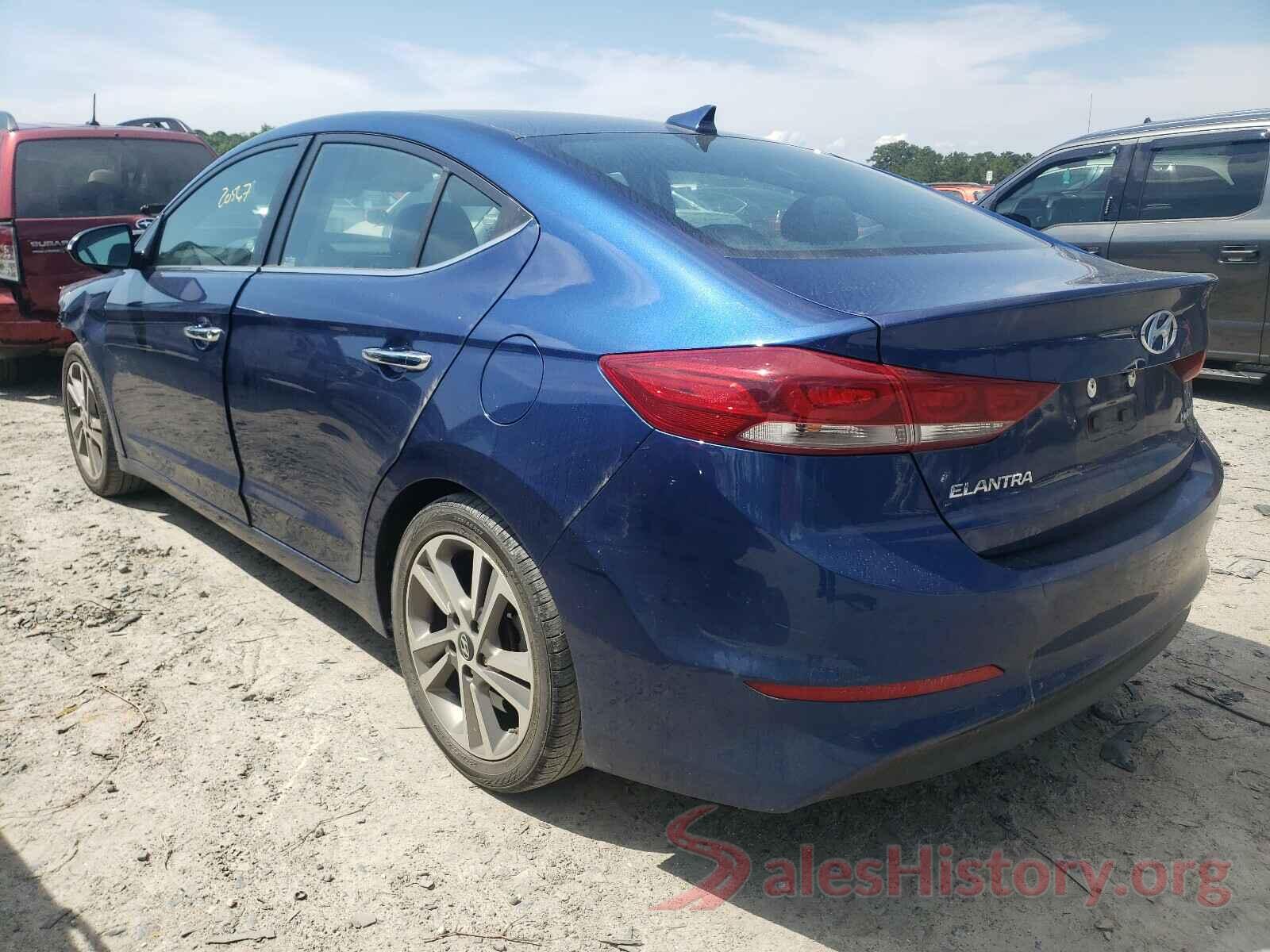 5NPD84LF4HH132260 2017 HYUNDAI ELANTRA