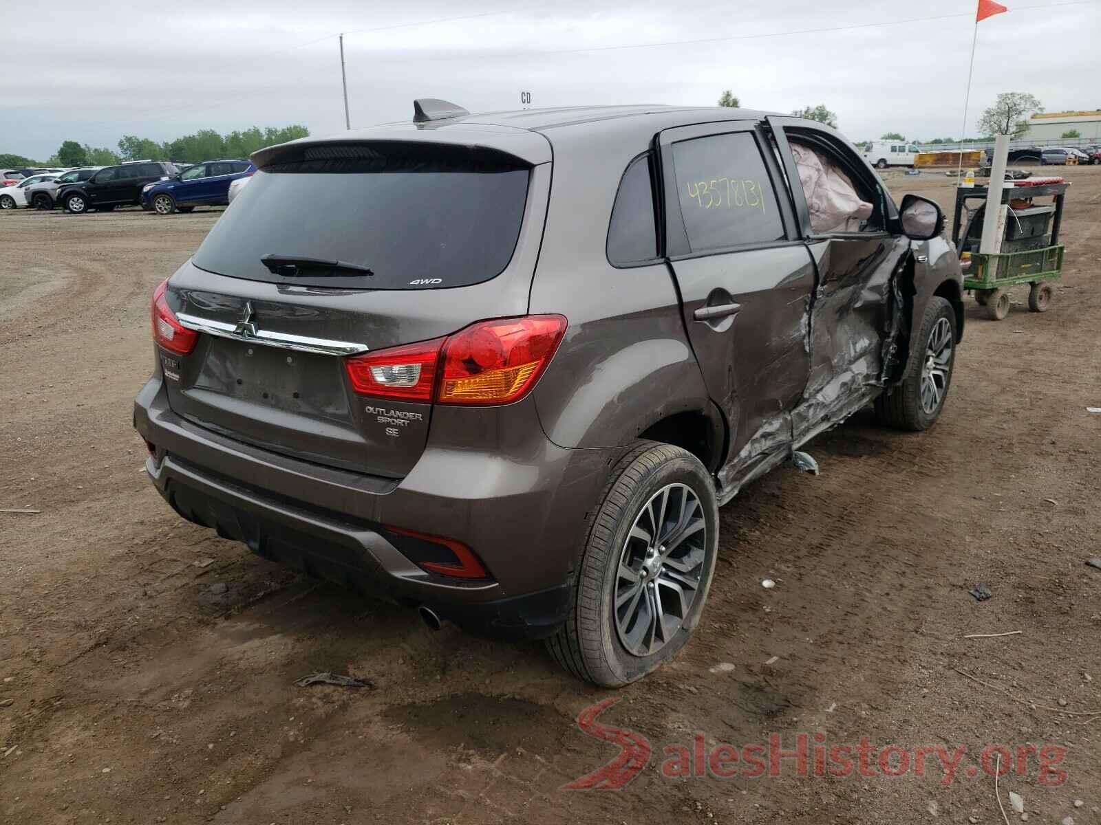 JA4AR3AU2KU032676 2019 MITSUBISHI OUTLANDER