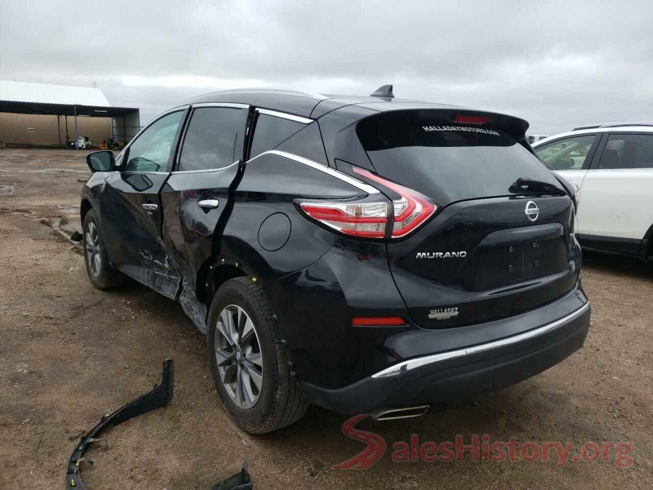 5N1AZ2MH3HN167825 2017 NISSAN MURANO