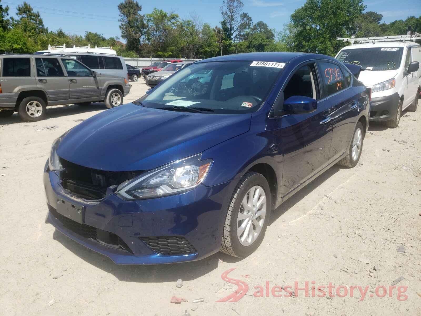 3N1AB7AP5KY340128 2019 NISSAN SENTRA