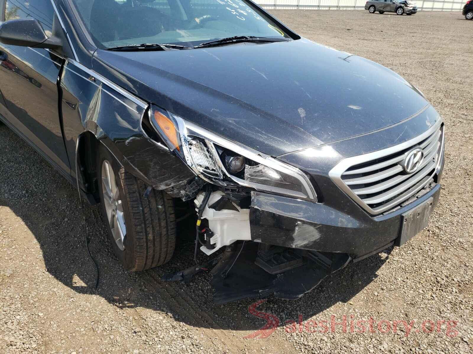 5NPE24AFXHH467001 2017 HYUNDAI SONATA