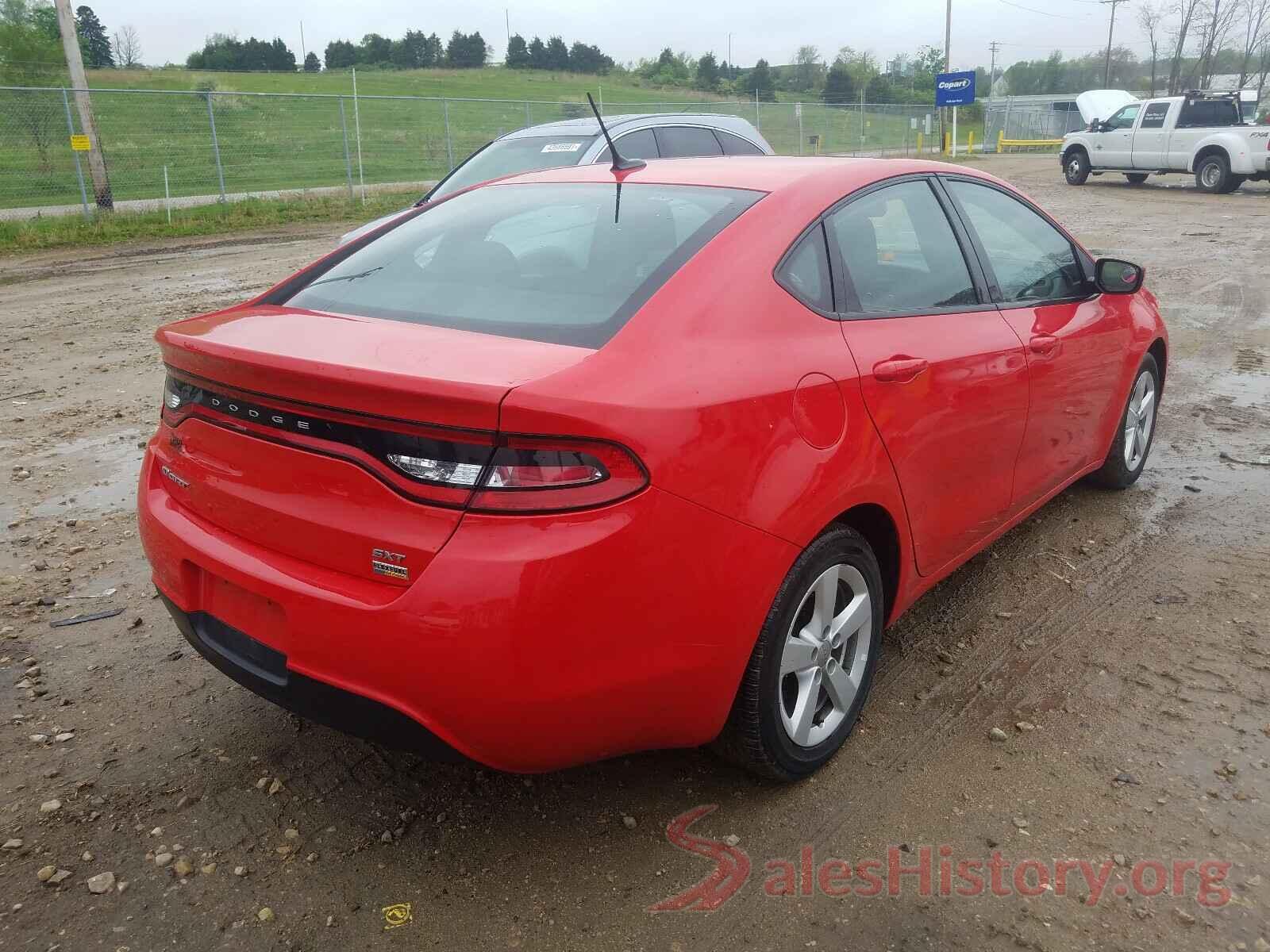 1C3CDFBA4GD694452 2016 DODGE DART