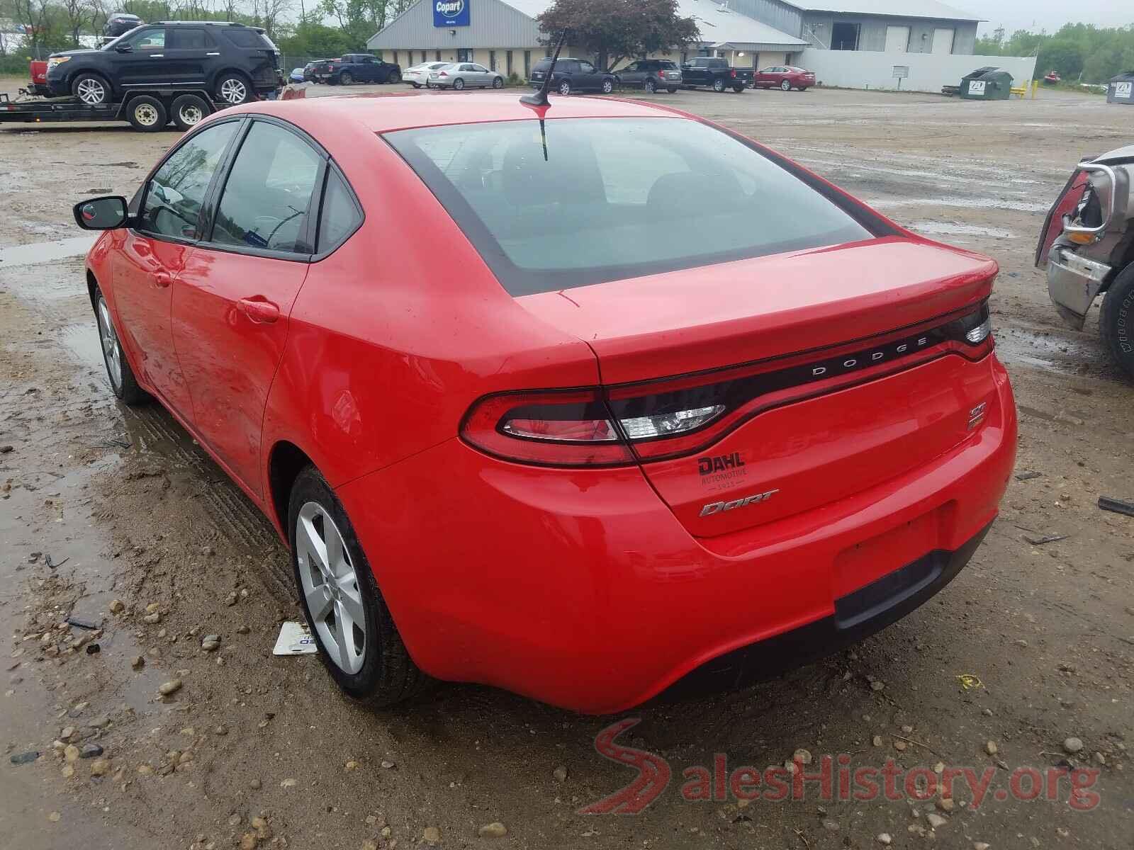 1C3CDFBA4GD694452 2016 DODGE DART