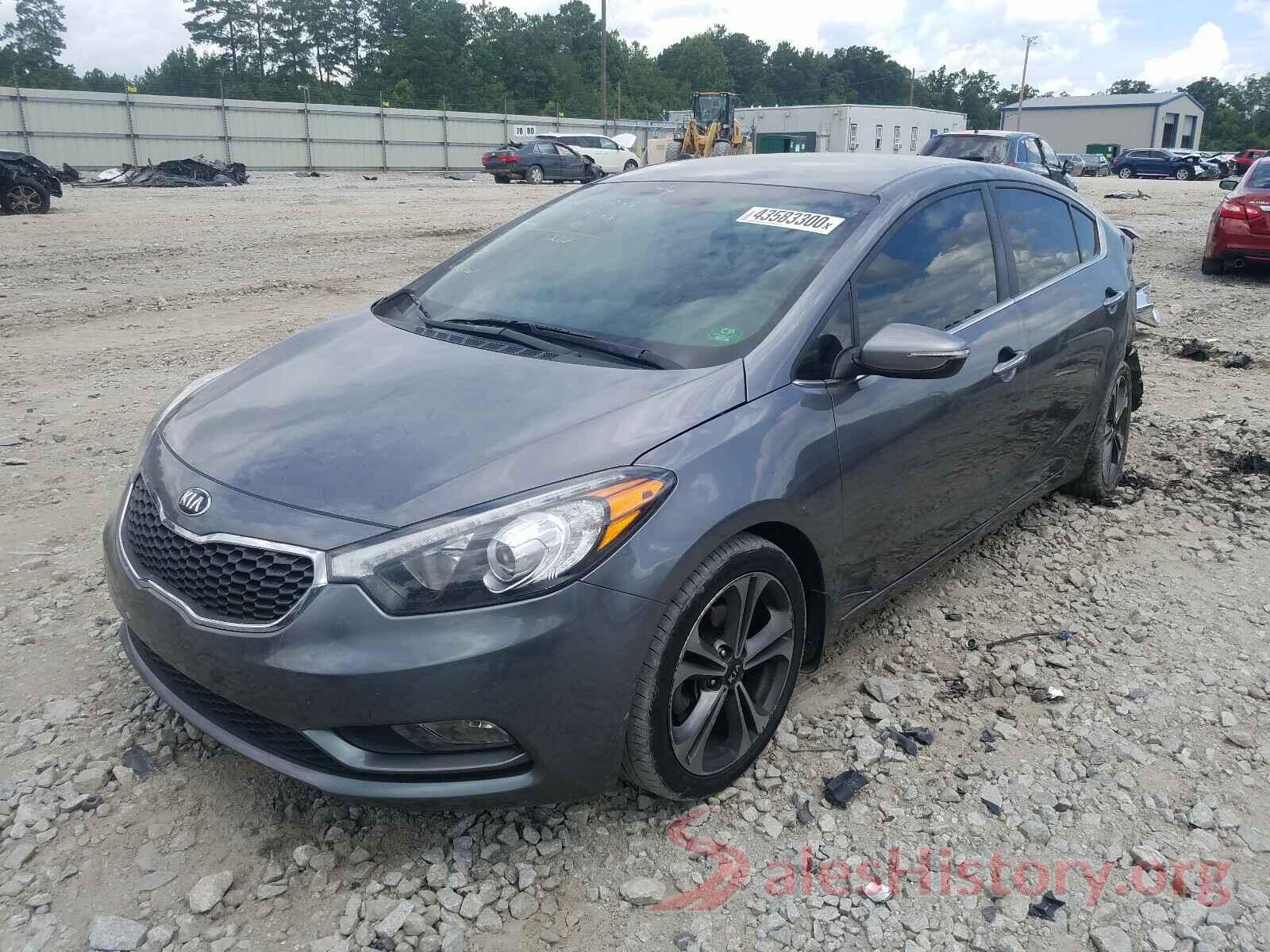 KNAFX4A89G5553130 2016 KIA FORTE