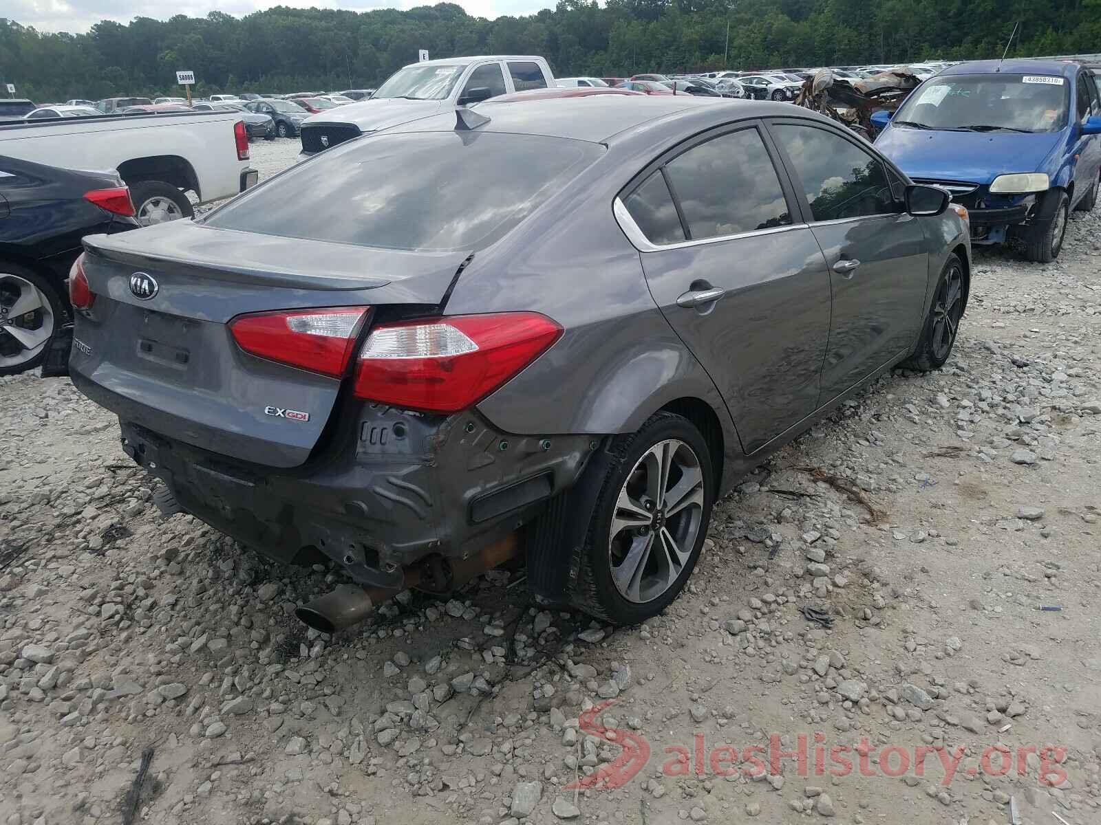 KNAFX4A89G5553130 2016 KIA FORTE