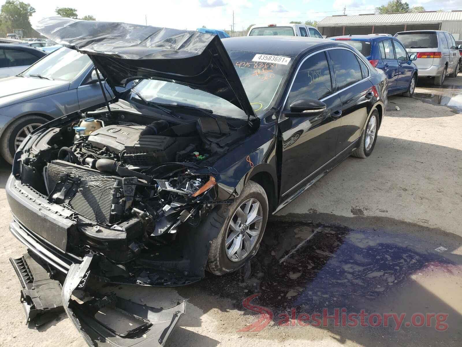 1VWAS7A3XGC049020 2016 VOLKSWAGEN PASSAT