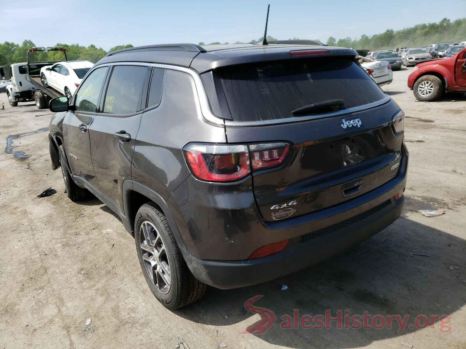 3C4NJDBB7LT139459 2020 JEEP COMPASS