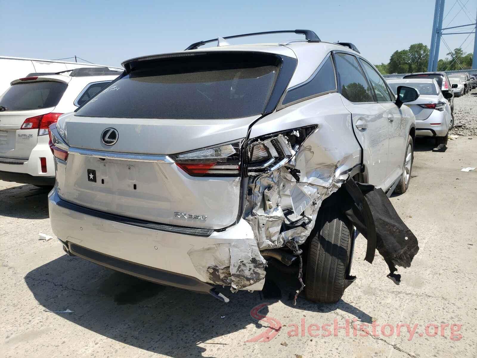 2T2BZMCA4GC010973 2016 LEXUS RX350