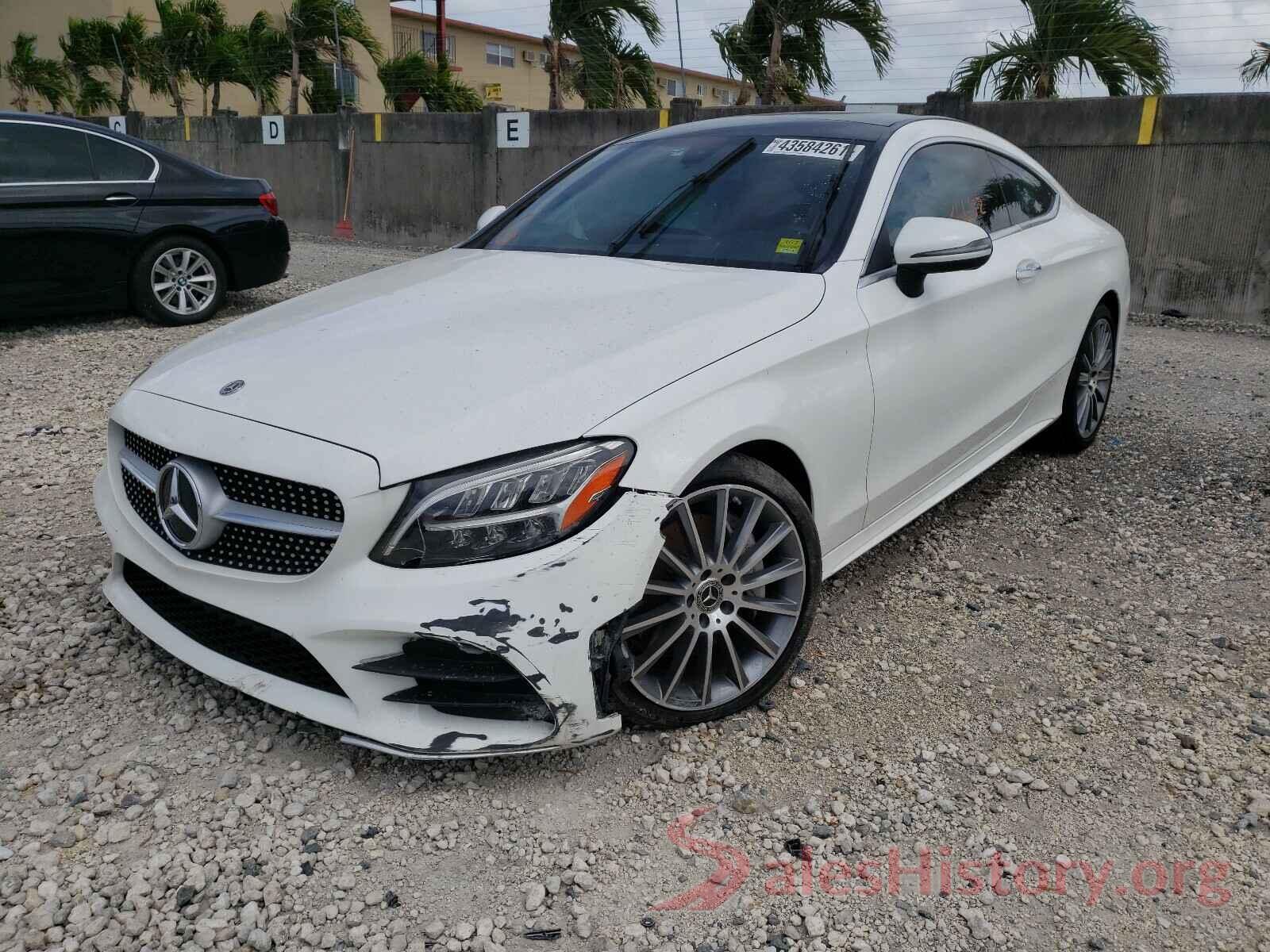 WDDWJ8DB8KF775427 2019 MERCEDES-BENZ C CLASS