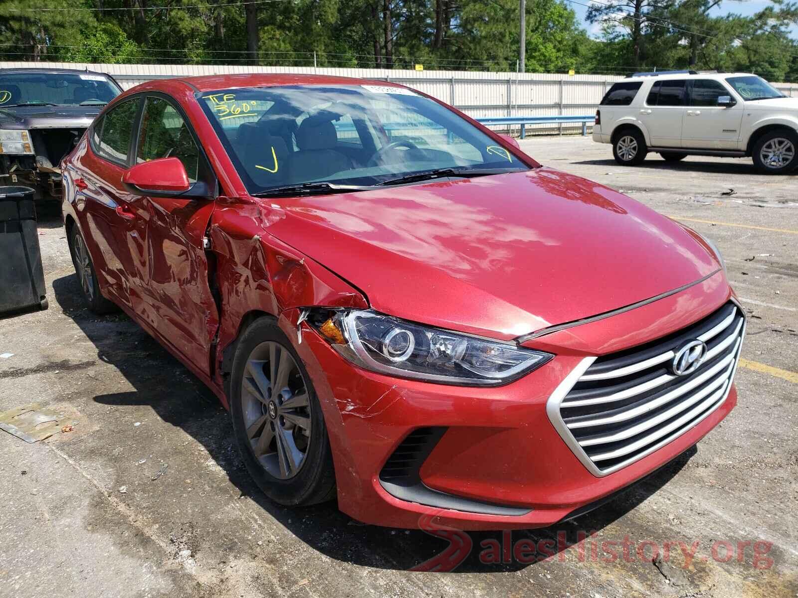 5NPD84LF0JH235441 2018 HYUNDAI ELANTRA