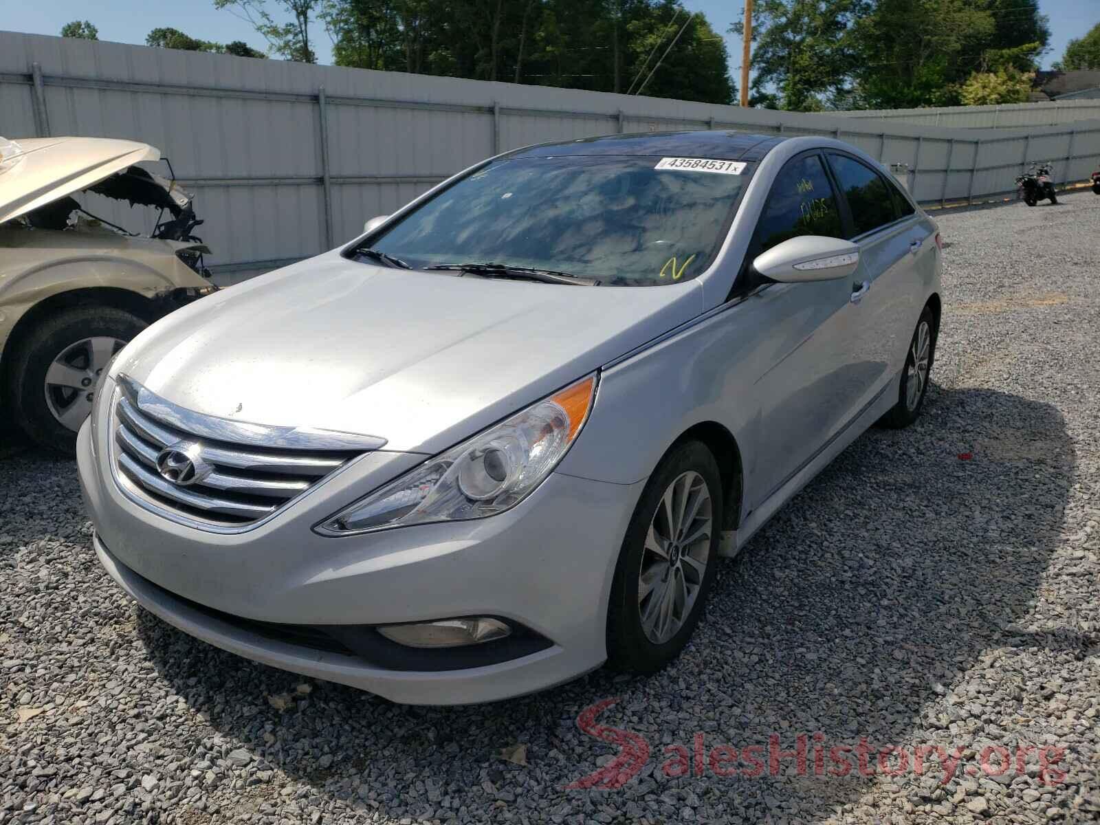 5NPEC4AC2EH849067 2014 HYUNDAI SONATA