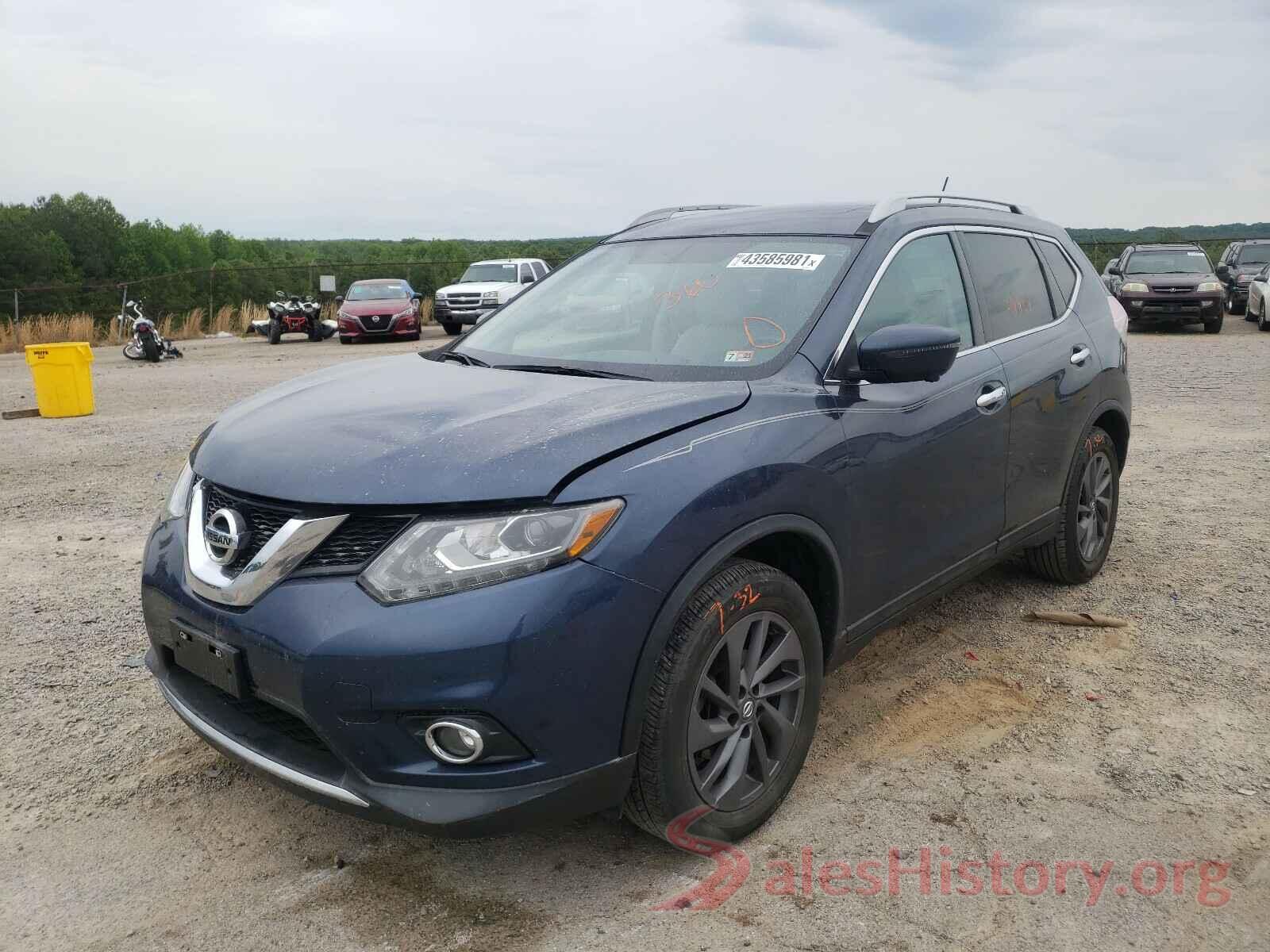 5N1AT2MV7GC825695 2016 NISSAN ROGUE