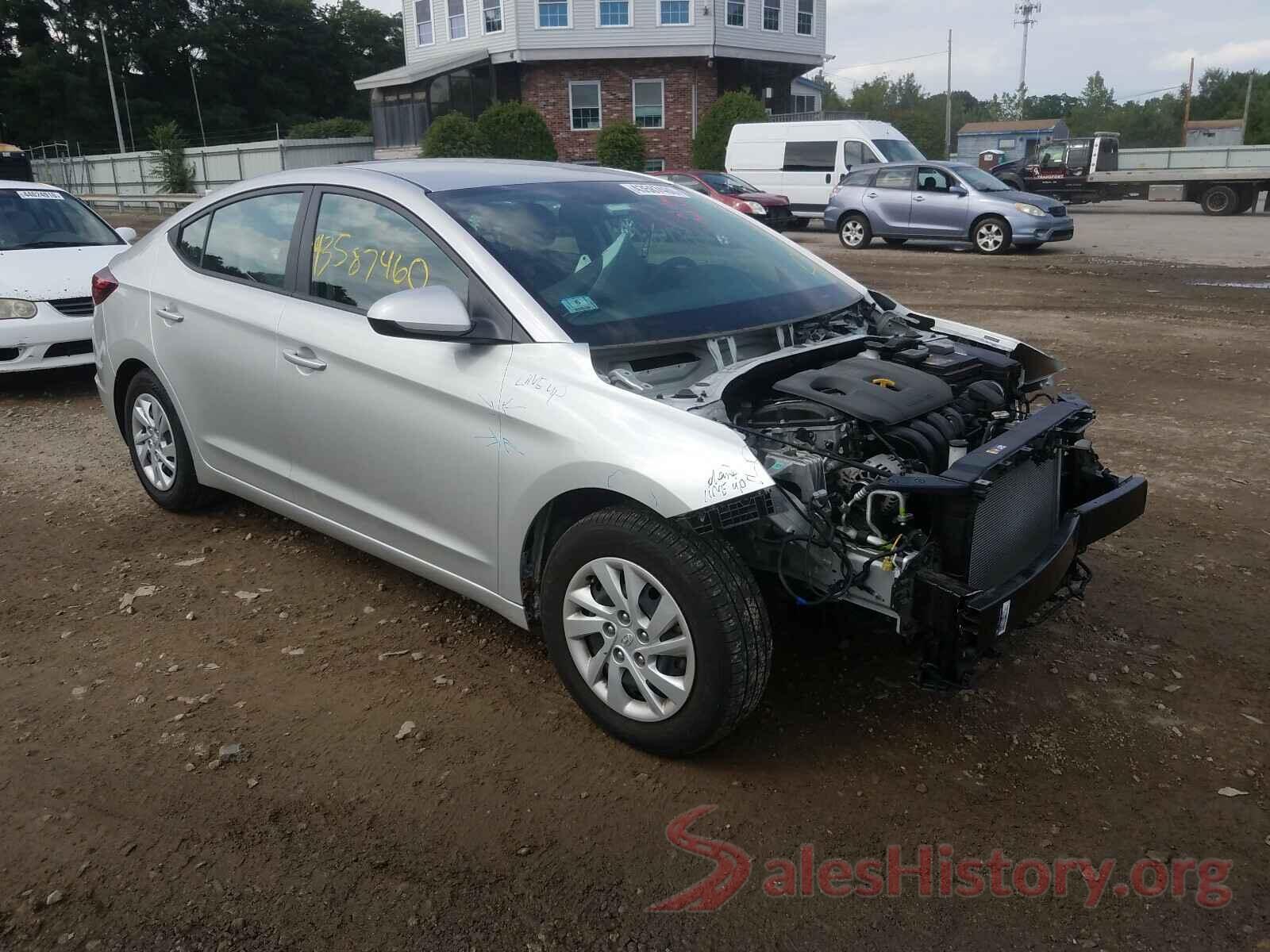 5NPD74LF8KH431020 2019 HYUNDAI ELANTRA