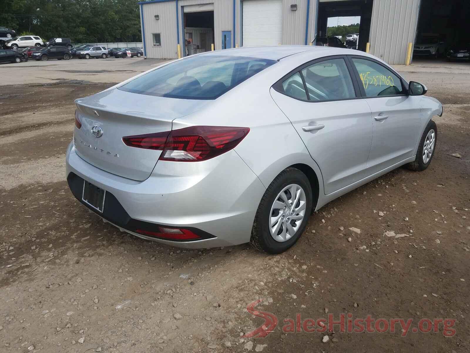 5NPD74LF8KH431020 2019 HYUNDAI ELANTRA