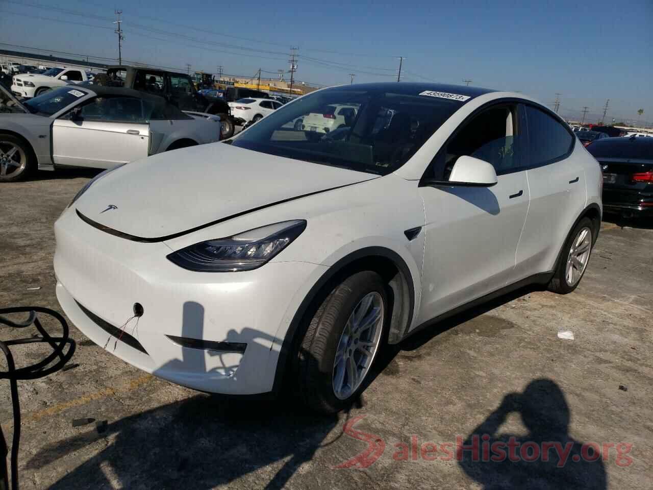 5YJYGDEE3LF032229 2020 TESLA MODEL Y